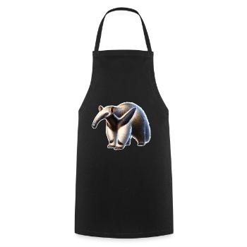 Anteater - Cooking Apron - black - Front - AI Model Male 185 dark (185cm)
