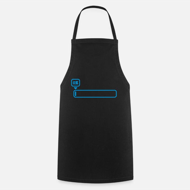 0 % - Cooking Apron - black