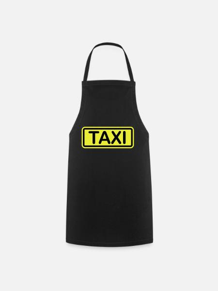 _taxi_f2 - Tablier de cuisine - noir