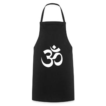 Signe Om Ohm Bouddha Bouddha - Tablier de cuisine - noir - Devant - AI Model Male 185 dark (185cm)