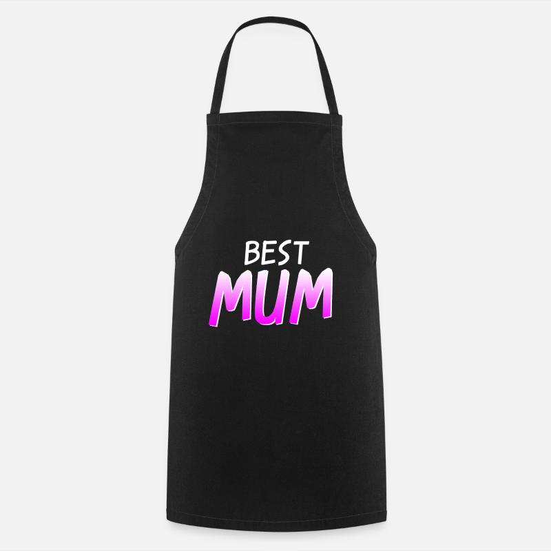 BEST MUM - Cooking Apron - black