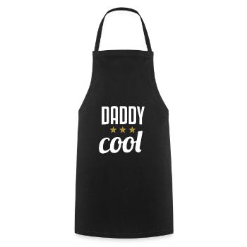 DADDY COOL - Kochschürze - Schwarz - Vorne - AI Model Male 185 dark (185cm)