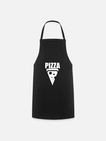 Pizza - Kochschürze - Schwarz
