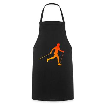 Marche Marche Marche Nordique Marche Femmes Marche Nordique - Tablier de cuisine - noir - Devant - AI Model Male 185 dark (185cm)