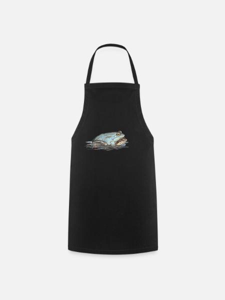 Grenouille lande - Tablier de cuisine - noir