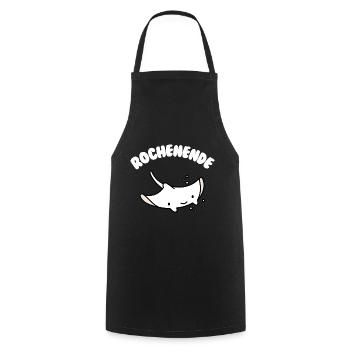 Funny Ray End Gift for Manta Ray Fans - Cooking Apron - black - Front - AI Model Male 185 dark (185cm)
