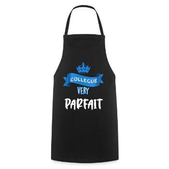 Message Original Pour Homme Collègue - Tablier de cuisine - noir - Devant - AI Model Male 185 dark (185cm)