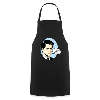 I'm the CEO of getting stuff done - Cooking Apron - black - Front - AI Model Male 185 dark (185cm)