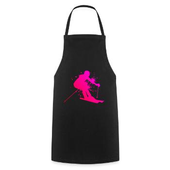 Sports d’hiver Ski Ski Homme Ski - Tablier de cuisine - noir - Devant - AI Model Male 185 dark (185cm)