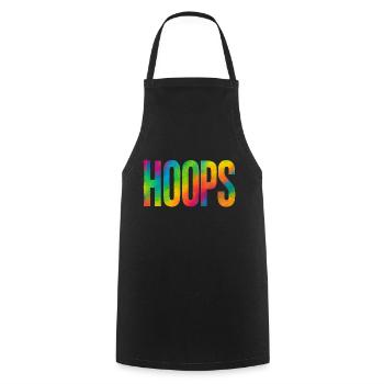 Hoops Basketball Sport Geschenkidee BBall - Kochschürze - Schwarz - Vorne - AI Model Male 185 dark (185cm)