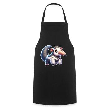 Anteater - Cooking Apron - black - Front - AI Model Male 185 dark (185cm)