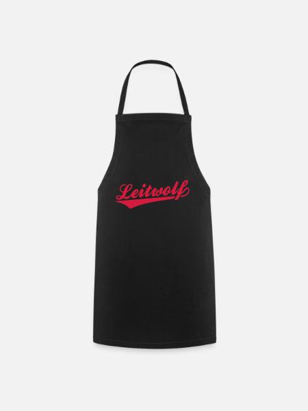 Leader of the Pack - Cooking Apron - black
