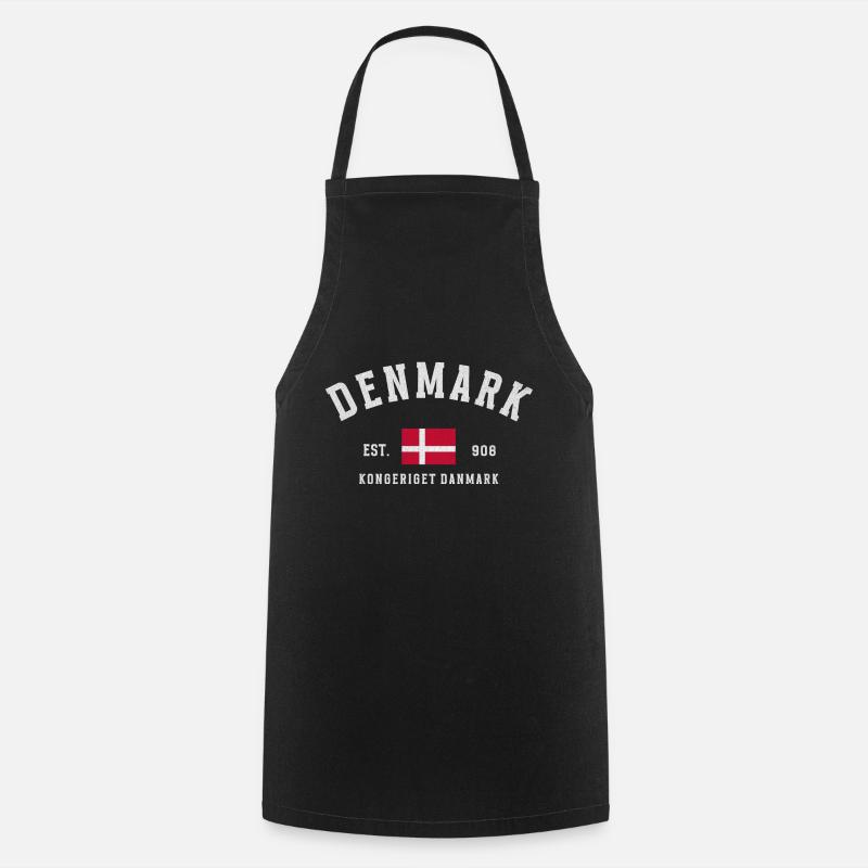 Dänemark Est 908 Vintage - Kochschürze - Schwarz