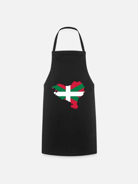 basque_country_map - Kochschürze - Schwarz