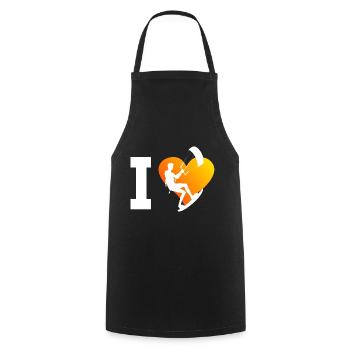 Kitesurfing Kitesurfing Men Kitesurf Kiting - Cooking Apron - black - Front - AI Model Male 185 dark (185cm)