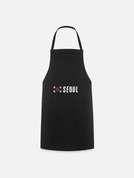 Seoul - Kochschürze - Schwarz