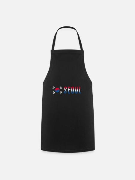 Seoul | Korea - Cooking Apron - black