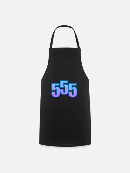 Thailand Hahaha Thai Smile 555 laugh gift - Cooking Apron - black