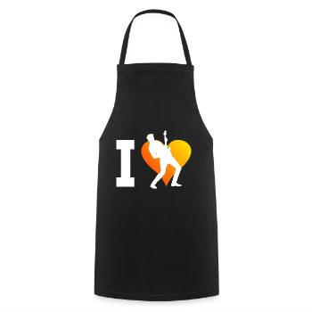 Guitar Electric Guitar Men classical guitar - Cooking Apron - black - Front - AI Model Male 185 dark (185cm)
