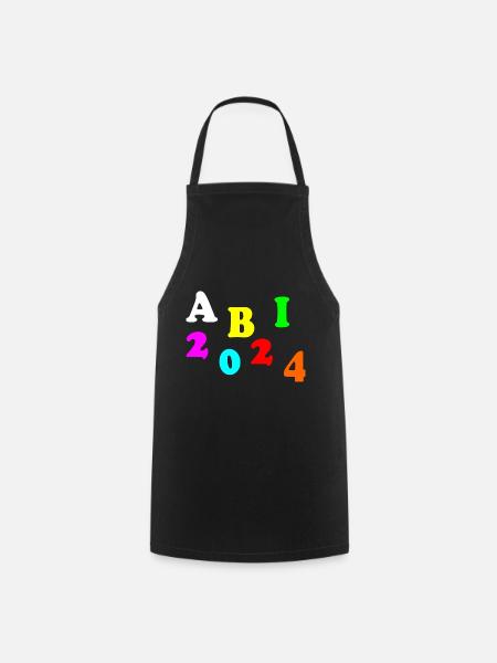 Abi 2024 - Kochschürze - Schwarz