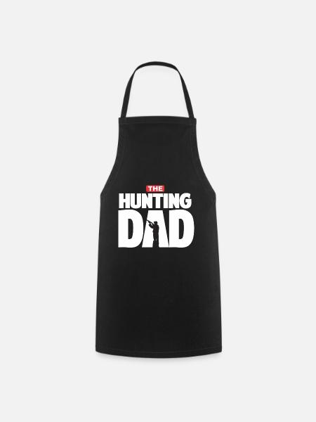 Papa Shirts/Papa Sprüche/bester Papa / Jagdvater - Forklæde - sort