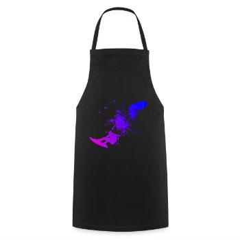 Femmes Kitesurf Kitesurf Hommes Kitesurf Kitesurf - Tablier de cuisine - noir - Devant - AI Model Male 185 dark (185cm)