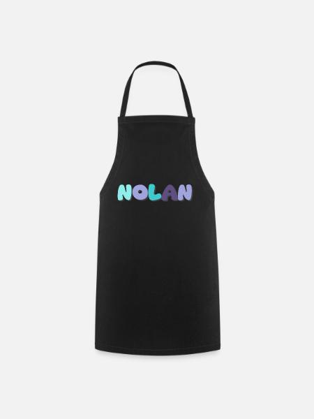 Name - Nolan - Kochschürze - Schwarz