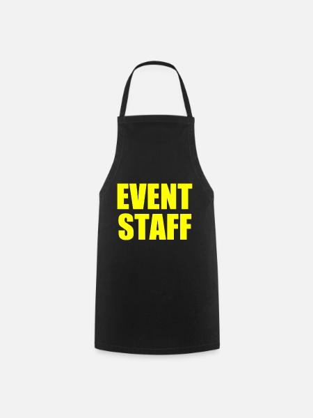 Event staff - Kochschürze - Schwarz