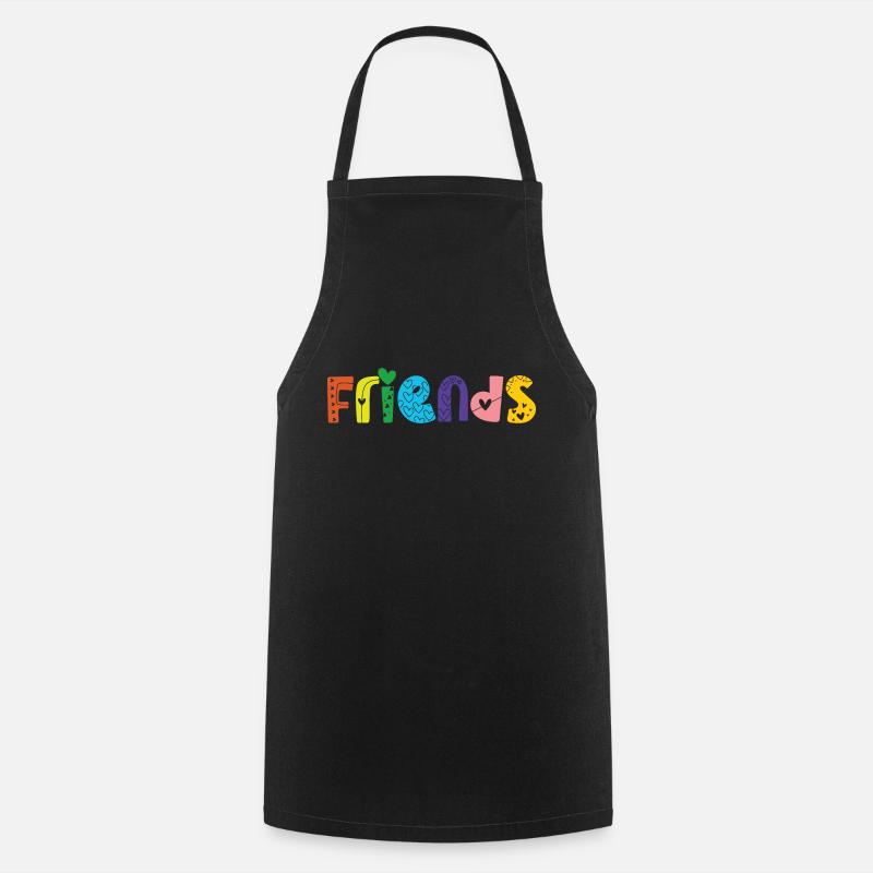 Friends - Tablier de cuisine - noir