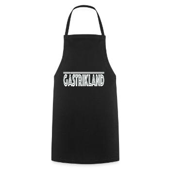 Landscape Gästrikland - Cooking Apron - black - Front - AI Model Male 185 dark (185cm)