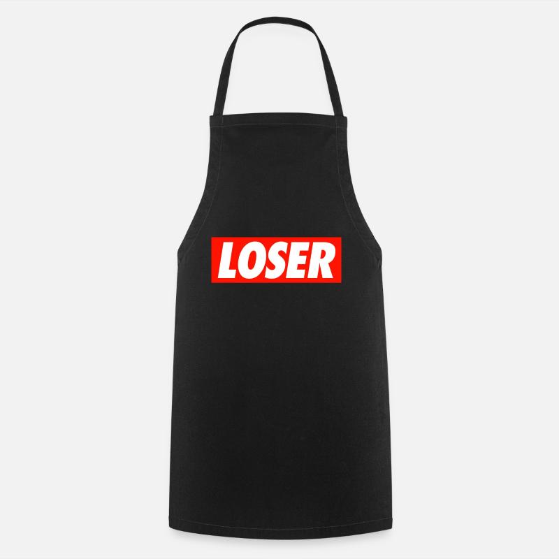Loser - Cooking Apron - black