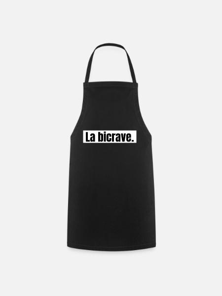 La Bicrave - Tablier de cuisine - noir