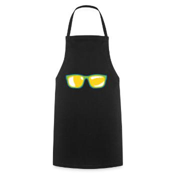 lunette de soleil - Tablier de cuisine - noir - Devant - AI Model Male 185 dark (185cm)