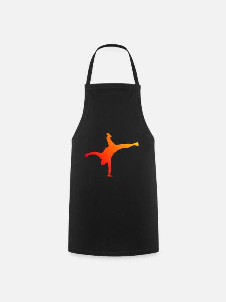 Hip Hop Breakdance Bboy Bgirl Break Dance Hommes - Tablier de cuisine - noir