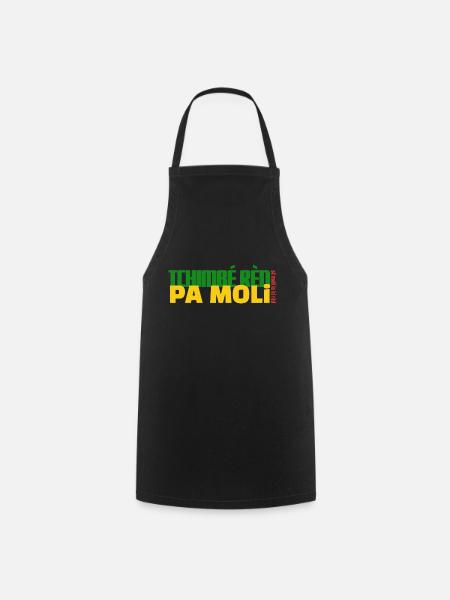 Tchimbé rèd pa moli - Tablier de cuisine - noir