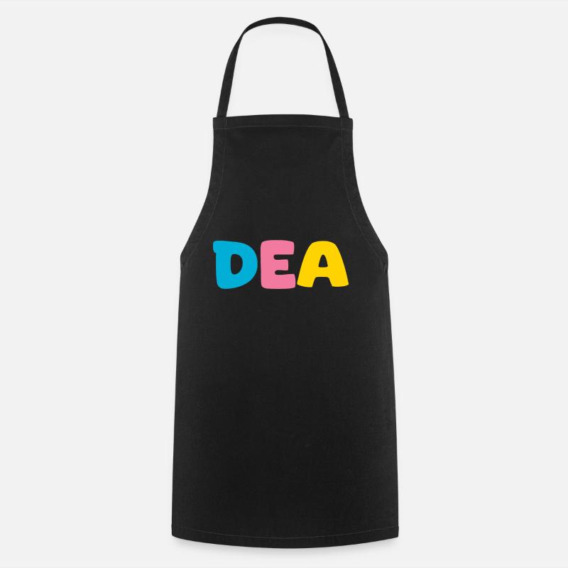 Name - Dea - Kochschürze - Schwarz