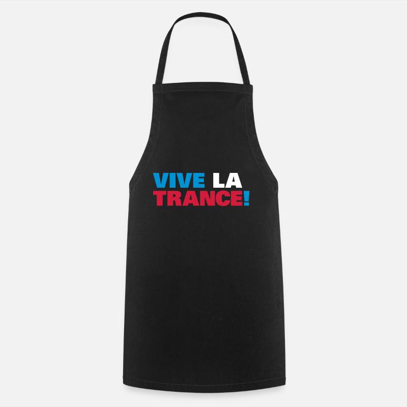 Trance - Vive la Trance ! - Cooking Apron - black