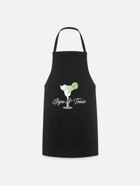 Gym tonic - Cooking Apron - black