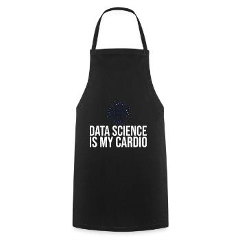 Data Scientist Data Science Science - Tablier de cuisine - noir - Devant - AI Model Male 185 dark (185cm)