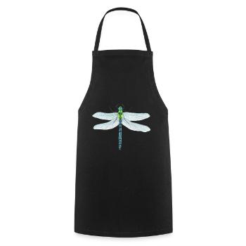 Libelle Insekt Ekelig Giftig Geschenkidee - Kochschürze - Schwarz - Vorne - AI Model Male 185 dark (185cm)