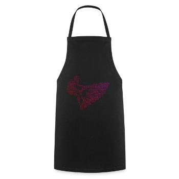 Jet Ski Women Men Jet Ski Riding Water Sports - Cooking Apron - black - Front - AI Model Male 185 dark (185cm)