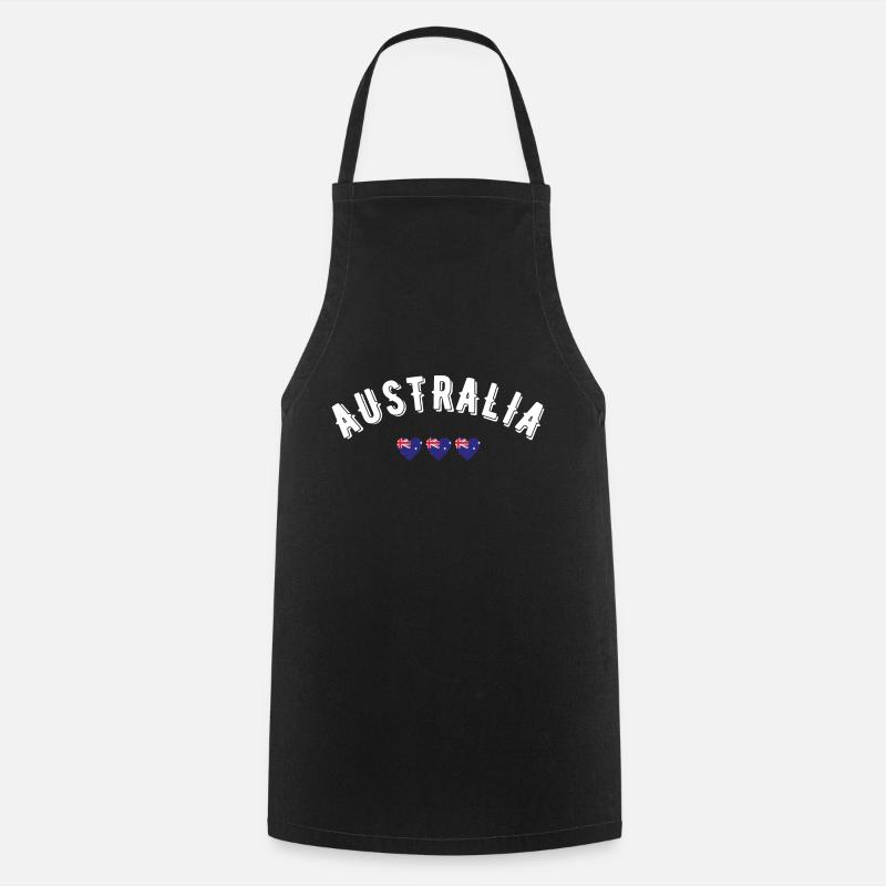 Australien - Kochschürze - Schwarz