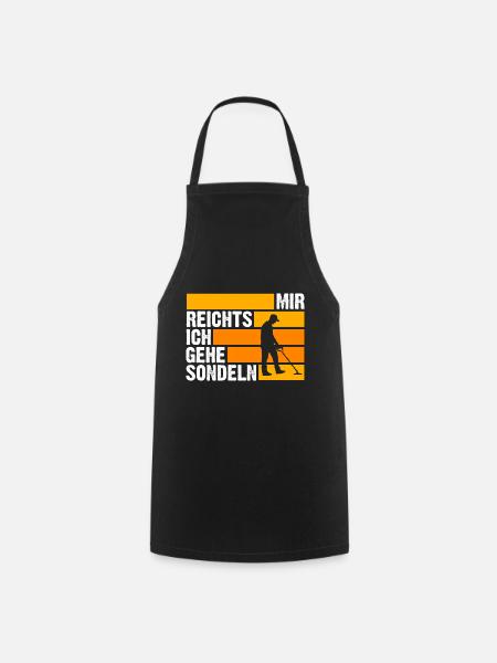 Sondler Sondeln Sondel Sondengänger - Kochschürze - Schwarz