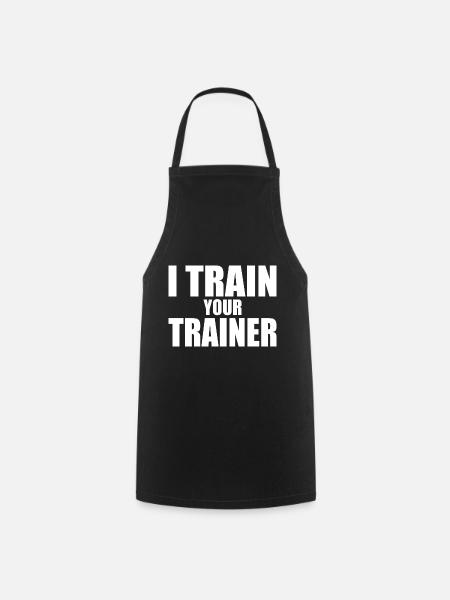 I train your trainer - Kochschürze - Schwarz