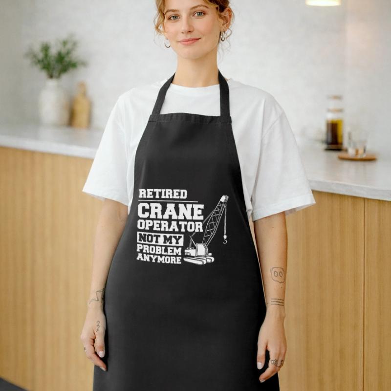 Crane Operator Construction Worker Crane Tower Training Cooking Apron