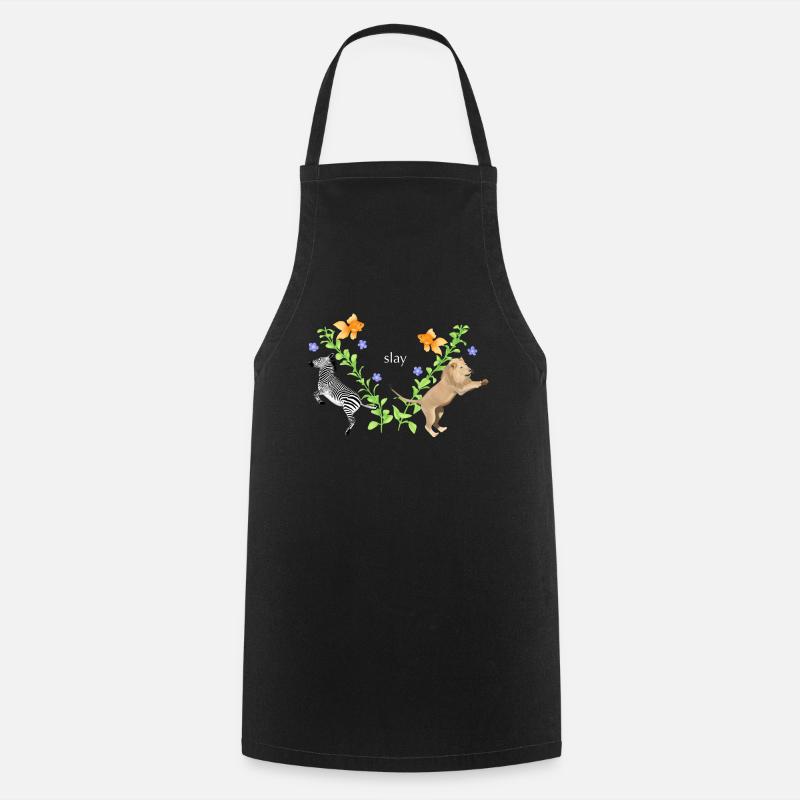 Slay - Cooking Apron - black