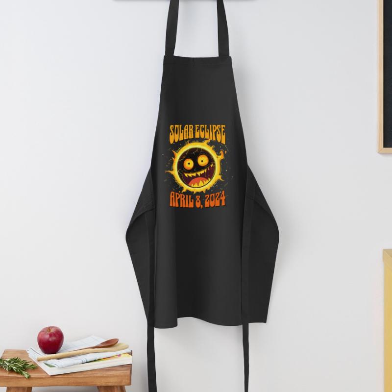 Solar Eclipse April 8, 2024 Total Solar Eclipse Cooking Apron
