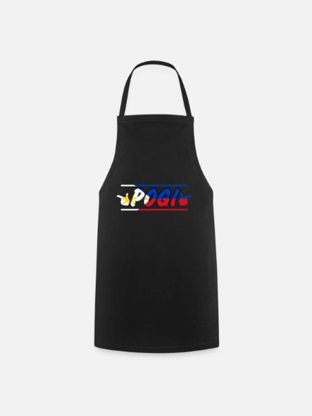 Philippinen Filipino Pogi Vintage Süß I Geschenk - Kochschürze - Schwarz