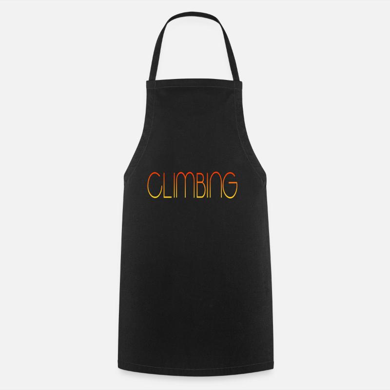 climbing climb - Kochschürze - Schwarz