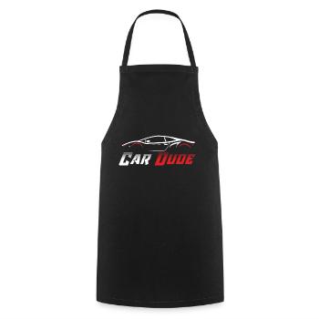 Car Dude Car Lovers Car Collector Drift Car Auto M - Kochschürze - Schwarz - Vorne - AI Model Male 185 dark (185cm)